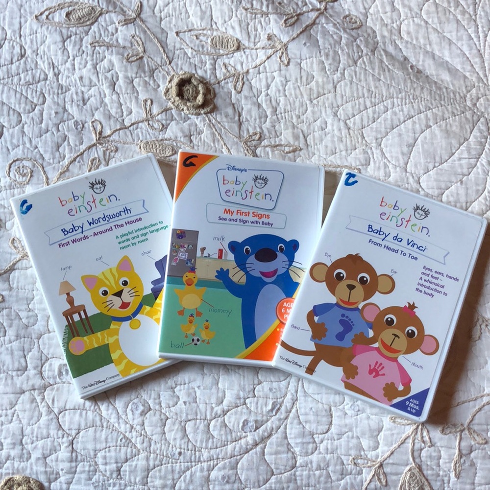 Baby Einstein dvd’s